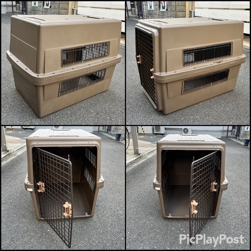 ペットキャリー　クレート　ケージ　大型犬用