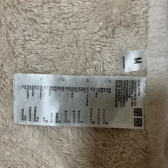 【お譲り先決定しました】ユニクロ　パーカー　生成りの画像