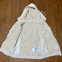 【お譲り先決定しました】ユニクロ　パーカー　生成りの画像