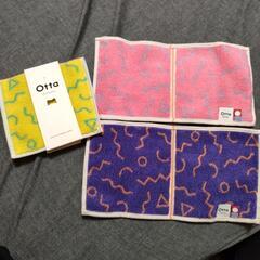 新品　HAPPYSOCKS、Ottaハンドタオル3枚の画像