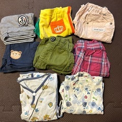 80cm 男の子　夏もの　まとめ売り
の画像