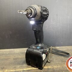 【久留米】【引き取り限定】【中古品】日立工機 WH14DDL2 インパクトドライバ フルセット バッテリ(14.4V/6.0Ah)×2・充電器・説明書・ケース付 美品☆の画像