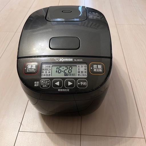 象印/極め炊きマイコン炊飯ジャー/3合炊き/21年製/美品