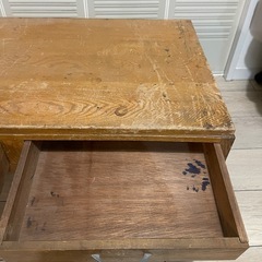 昭和レトロ　勉強机　テーブルの画像