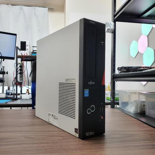 超特価！ 富士通 ESPRIMO スリムデスクトップパソコン Corei3 初期設定済み 全国発送 キャッシュレス決済対応 動作保証あり