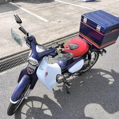HONDA カブ125cc　収納ボックス付き