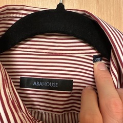 ABAHOUSE ストライプシャツの画像