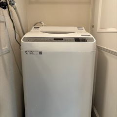 【お譲りします】SHARP 乾燥機能付き洗濯機