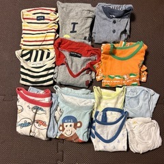 80cm 男の子　夏物まとめ売りの画像