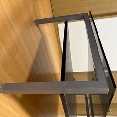 ニトリ　ガラステーブルの画像