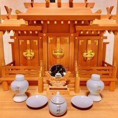 ☆(美品)神棚ほぼ一式の画像