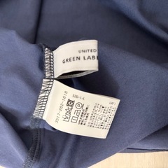 GREEN LABEL ユナイテッドアローズ ネイビー 半袖トップスの画像