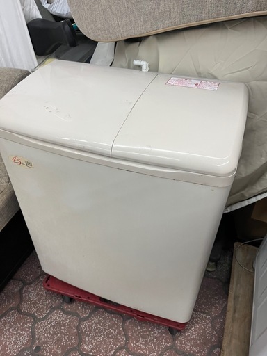 二槽式　洗濯機　日立