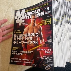 マッスルアンドフィットネス　アイアンマン雑誌