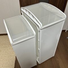 【差し上げます】アイリスオーヤマ製衣類収納ケース　大と小