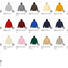 オリジナル　プリント　パーカー　作成　トレーナーやTシャツも可能！持ち込みOK！の画像
