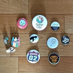 ピンバッジ・缶バッジ　いろいろ
