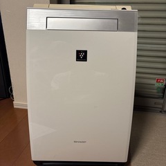 SHARP 加湿空気洗浄機　ホワイト　KI-EX75-W
