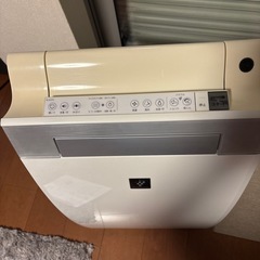 SHARP 加湿空気洗浄機　ホワイト　KI-EX75-Wの画像