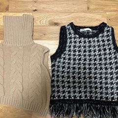 ZARA ベスト　レディース