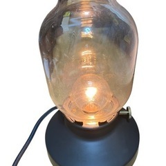 IKEA TRNABY テールナビー テーブルランプ 調光可能 ブラックの画像