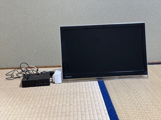 ポータブルテレビ　パナソニックビエラ19型