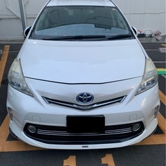 トヨタ プリウスa　H24年1月。175000㎞。車検令和7年8月　白