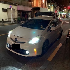 トヨタ プリウスa　H24年1月。175000㎞。車検令和7年8月　白の画像