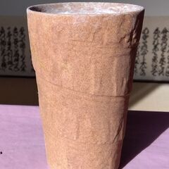 素焼き風　花入れの画像