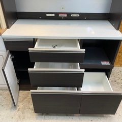 【愛品館 江戸川店 】2枚スライド扉　キッチンボード SUNNY TAKAHASHI（高橋木工 ）の画像