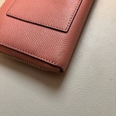 COACHの長財布 ピンクの画像