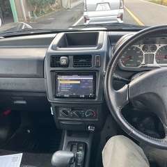 パジェロミニ 　　ターボ　４ＷＤ　メッキバンパー　サイドアンダーミラー　メッキ多数　　純正アルミホイール　１５インチアルミ （検7.8）の画像