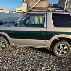 パジェロミニ 　　ターボ　４ＷＤ　メッキバンパー　サイドアンダーミラー　メッキ多数　　純正アルミホイール　１５インチアルミ （検7.8）の画像