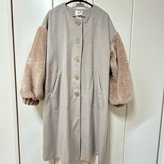 新品 Crisp　コート レディース　ピンクベージュ 　の画像