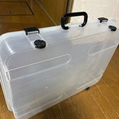 【完売御礼】コロ付き　収納ボックス