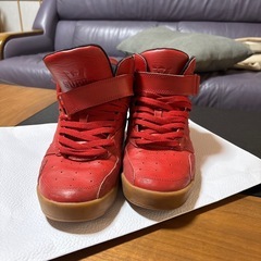 SUPRA  スープラ　スニーカー　赤
