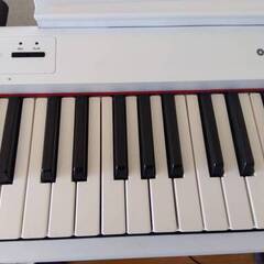 YAMAHA 電子キーボード piaggero ホワイト NP-12WHの画像