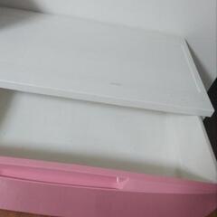 【中古】洋服タンス４段＆本棚３段の画像