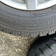 スタッドレスタイヤ TOYO GARIT GIZ　185/70R14 ホイール付きの画像