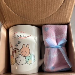 新品未使用　ミニタオル付マグカップ