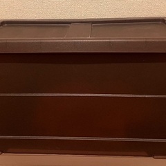 収納ケース Mブラウンの画像