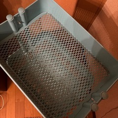 IKEAターコイズブルーワゴン差し上げます。の画像