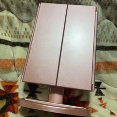鏡 見開き ピンク