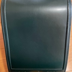 ⭐️バンビ鞄工房『クラウン 牛革』グリーンランドセル 中古美品⭐️⭐️