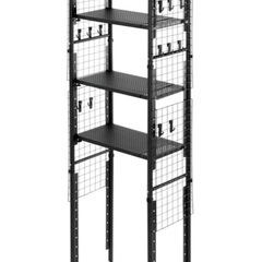 ニトリ 突っ張り シェルフ アルゴス60 ダークグレー NITORI 8791174 (ムモクテキ)  浅草の収納家具の中古あげます・譲ります｜ジモティーで不用品の処分