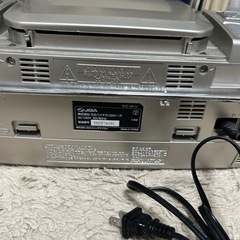 決まりました❗️　ラジオ　CDラジカセの画像