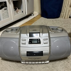 決まりました❗️　ラジオ　CDラジカセの画像
