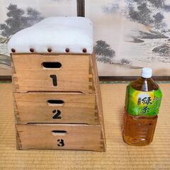 新年２発目

子供用の跳び箱、おもちゃ箱❗