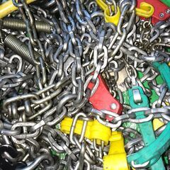 タイヤチェーン　RV系 NQ40 4WD 鉄チェーンの画像