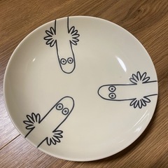 ムーミン　パスタ皿 2枚　リトルミィ　ニョロニョロの画像